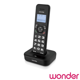 【蝦皮直營特選】wonder 旺德 dect無線電話 wt-d07 中文按鍵 超大數字鍵 免持 三方通話 臺灣公司貨