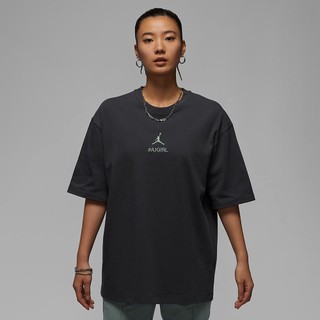 NIKE AS W J AIR GIRL TEE OS GCEL 女 短袖上衣 黑-HJ3963060 現貨 廠商直送