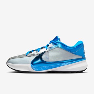 NIKE 籃球鞋 ZOOM FREAK 5 EP 男 DX4996402 銀藍 現貨 廠商直送