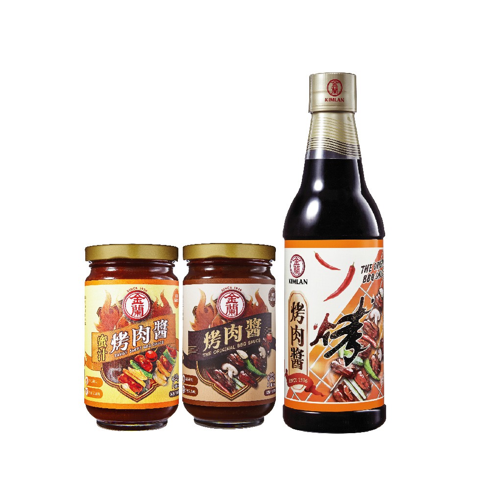 【蝦皮直營】金蘭 烤肉醬系列 烤肉醬240g/蜜汁烤肉醬240g/辣味烤肉醬590ml