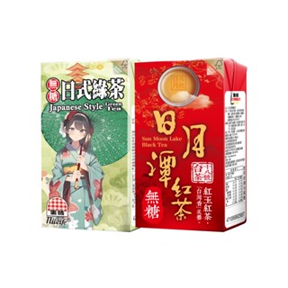 【蝦皮直營特選】生活日月潭無糖紅茶/日式無糖綠茶 (300mlx6入) (部分即期)