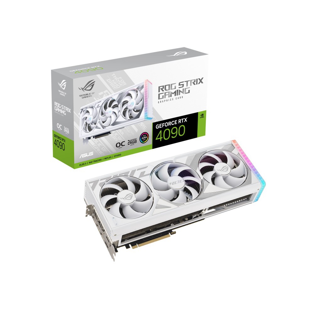 ASUS華碩ROG-STRIX-RTX4090-O24G-WHITE35.76cm/註五年/4090 廠商直送