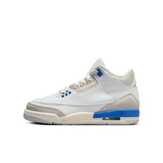 NIKE 籃球鞋 AIR JORDAN 3 RETRO (GS) 中大童 白色北卡藍DM0967101 現貨 廠商直送