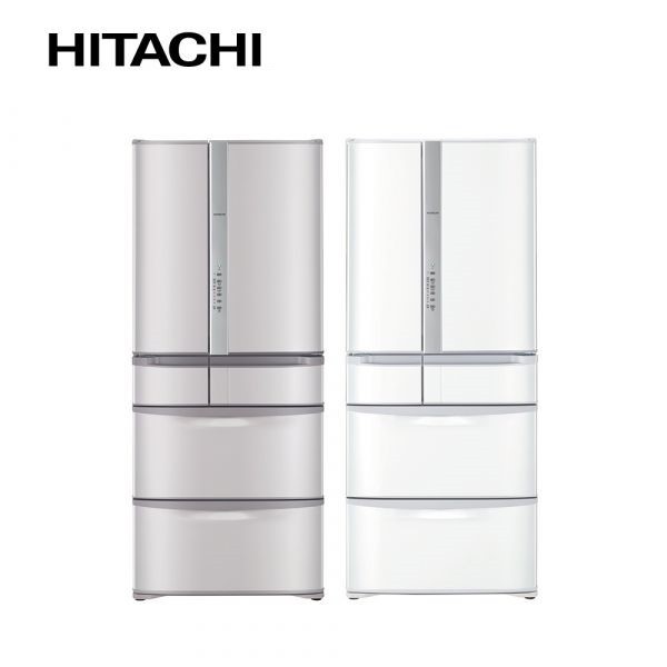 Hitachi 日立- 日製六門615L一級能變頻冰箱RSF62NJ 含基本安裝+舊機回收 大型配送