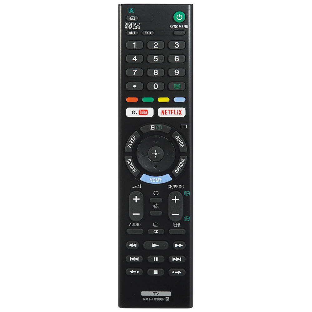 Rmt-tx300p 替換索尼電視遙控器,適用於索尼 BRAVIA 4K 智能電視(無語音功能)