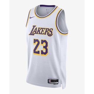 NIKE 籃球背心 LAL MNK DF SWGMN JSY ASC 22 男 DN2081103 白色 現貨 廠商直送