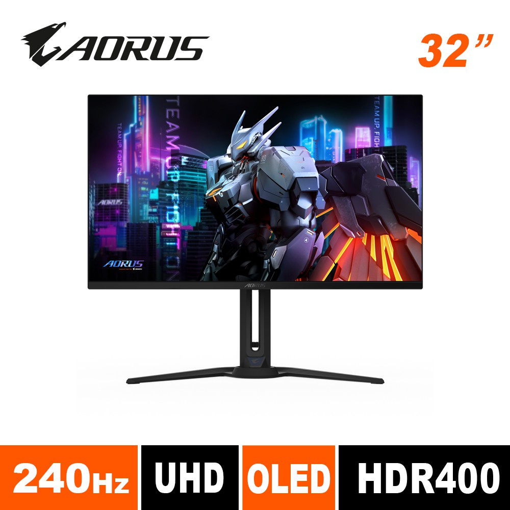 技嘉GIGABYTE AORUS FO32U2 32型 QD-OLED 真4K電競螢幕 現貨 廠商直送
