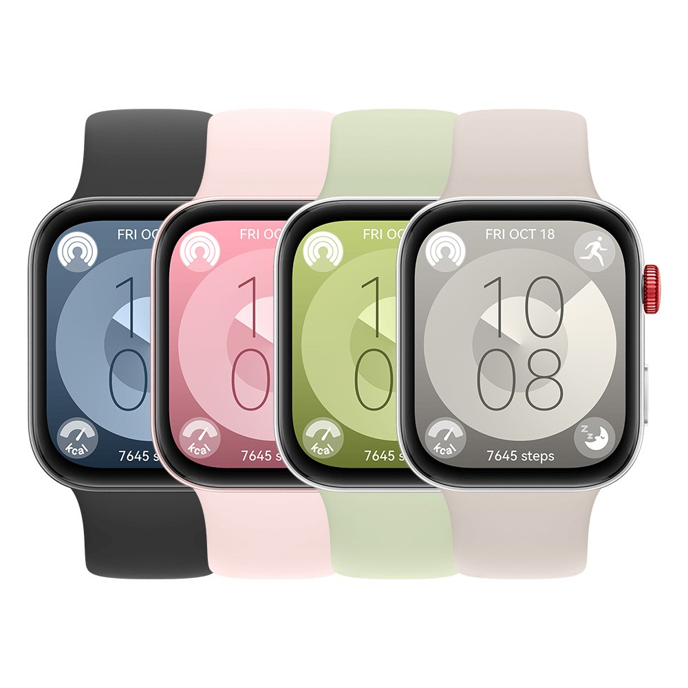 華為 HUAWEI WATCH FIT 3 橡膠錶帶 GPS運動健康智慧手錶(支援血氧監測) 現貨 廠商直送