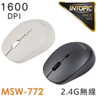 INTOPIC 廣鼎 2.4GHz飛碟無線光學滑鼠(MSW-772) 現貨 廠商直送