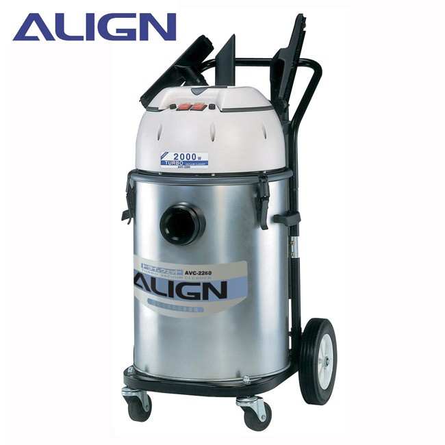 ALIGN亞拓 雙渦輪工業用乾濕兩用吸塵器(60公升集塵桶) AVC-2260 現貨 廠商直送
