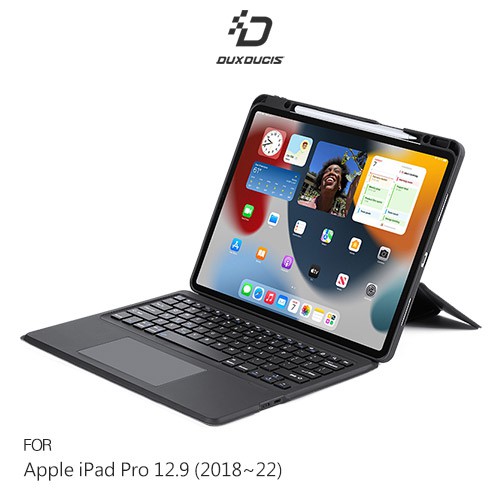 DUX DUCIS Apple 蘋果 iPad Pro 12.9 (2018~2022) DK鍵盤保護套 現貨 廠商直送