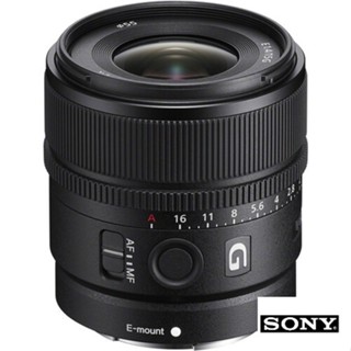 SONY SEL15F14G E 15 mm F1.4 G APS-C 廣角定焦鏡 (公司貨) 廠商直送