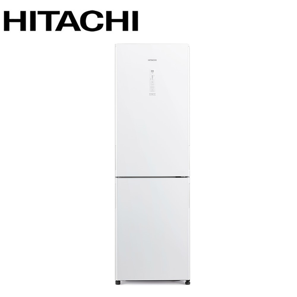 HITACHI日立313公升變頻兩門冰箱HRBN5366DF琉璃白(GPWTW) 大型配送