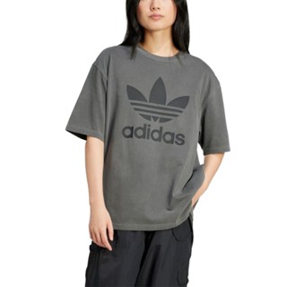 ADIDAS 女 WASHED TRF TEE 流行 休閒圓領T(短)-IN2268 廠商直送