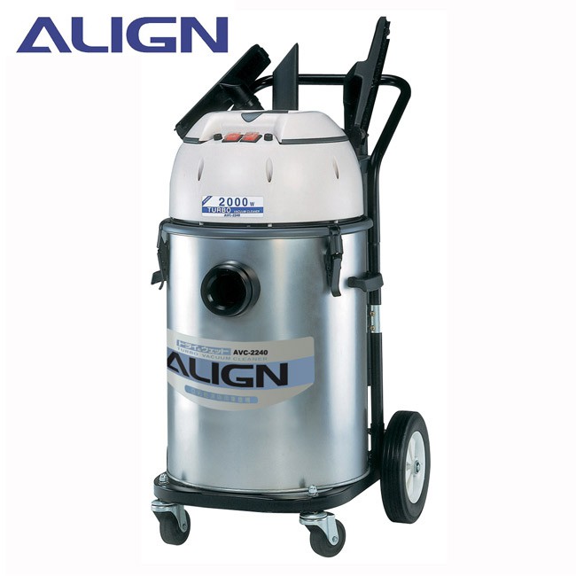 ALIGN亞拓 雙渦輪工業用乾濕兩用吸塵器(40公升集塵桶) AVC-2240 現貨 廠商直送