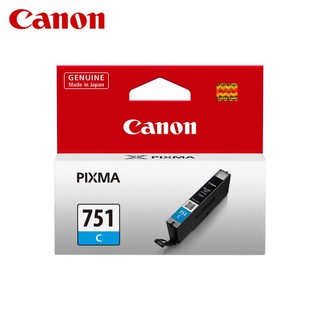 【蝦皮直營】Canon CLI-751 C 藍色 原廠墨水匣 CLI751 適MG5470 現貨 廠商直送