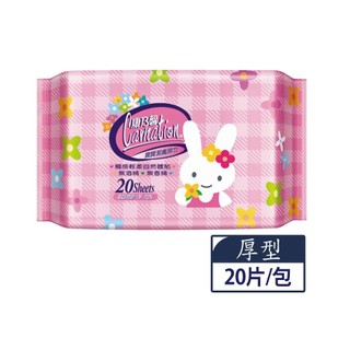 【蝦皮直營】康乃馨 寶寶潔膚濕巾 (兔子)超厚外出型20片/包