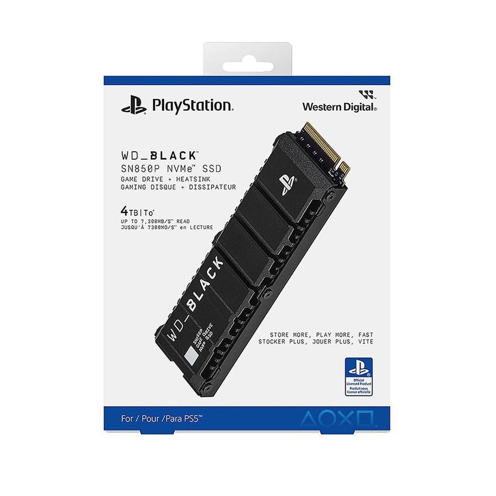 WD威騰 黑標 PS5 遊戲主機專用 SN850P NVMe SSD Pcle M.2 2280固態硬碟 現貨 廠商直送
