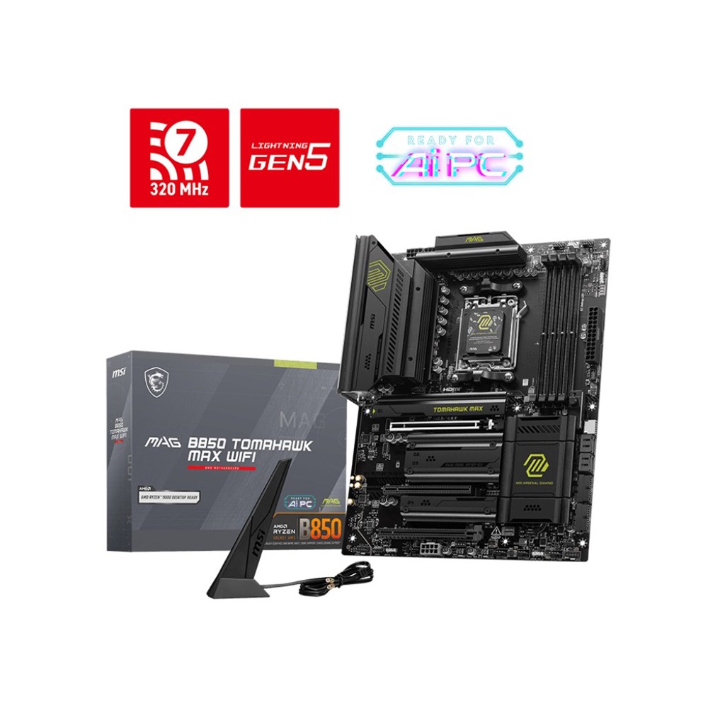MSI微星 MAG B850 TOMAHAWK MAX WIFI /ATX/AM5腳位/主機板 廠商直送