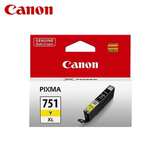 【蝦皮直營】Canon CLI-751XL Y 黃色 原廠墨水匣 CLI751XL 適MG5470 現貨 廠商直送