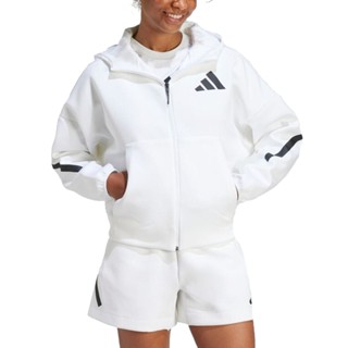 ADIDAS 女 W Z.N.E. FZ 流行 休閒連帽T(長)-JE7849 廠商直送