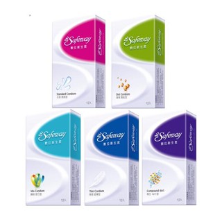 【蝦皮直營特選】SAFEWAY數位 保險套 12入/盒 超薄/潤滑/顆粒/複合4in1/混和 5款任選 衛生套 公司貨