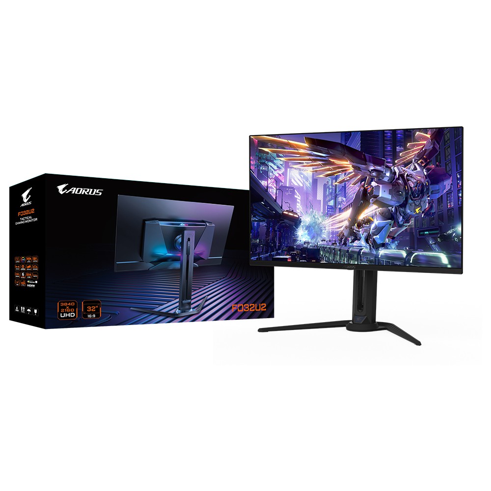 GIGABYTE技嘉 FO32U2  /31.5螢幕/4K/QD-OLED/240Hz/0.03ms 廠商直送