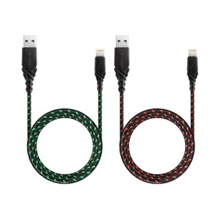 ENERGEA Lightning to USB-A DuraGlitz超強編織耐彎折快速充電線1.5M 現貨 廠商直送