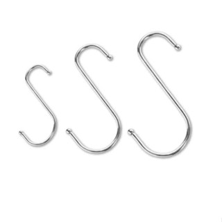 【蝦皮直營特選】不鏽鋼Ｓ型掛鉤5入組 掛勾 免釘掛鈎 S勾 S型掛鈎 不銹鋼掛勾 金屬掛勾 不鏽鋼S掛勾 G287
