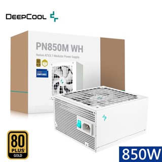DEEPCOOL 九州風神 PN850M WH 850W 80PLUS金牌 電源供應器(白色/全模組) 現貨 廠商直送