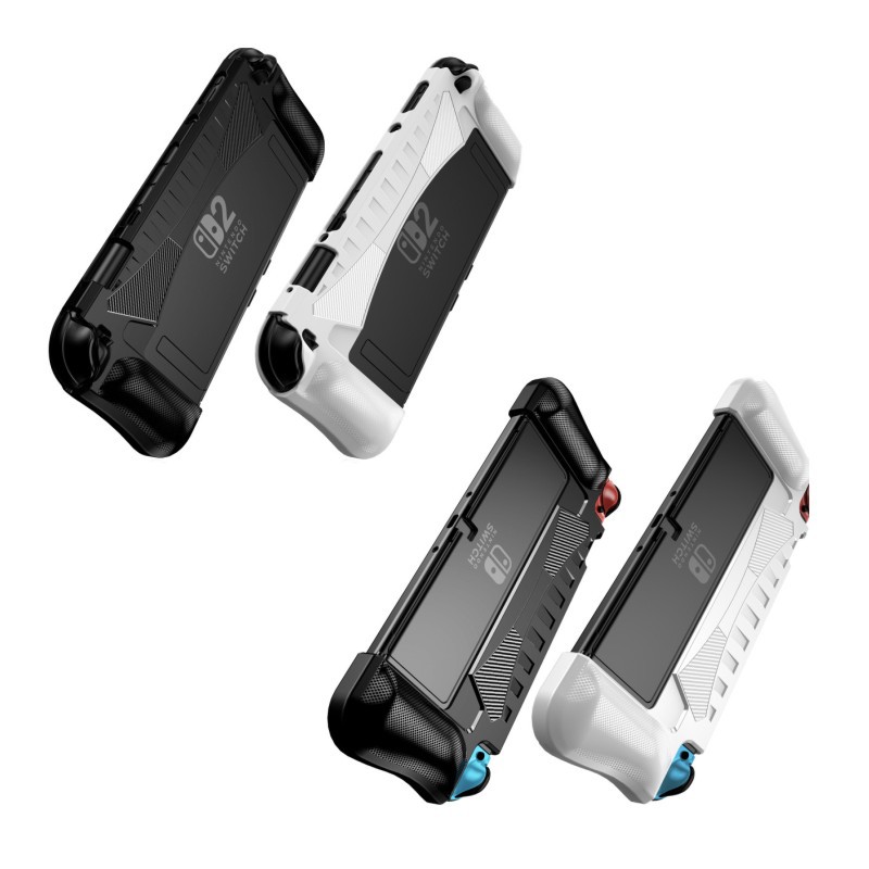 【蝦皮直營】遊戲主機支架保護殼 卡夾收納殼 適用 任天堂 Switch 2 / OLED 副廠 防摔殼 NS2 現貨