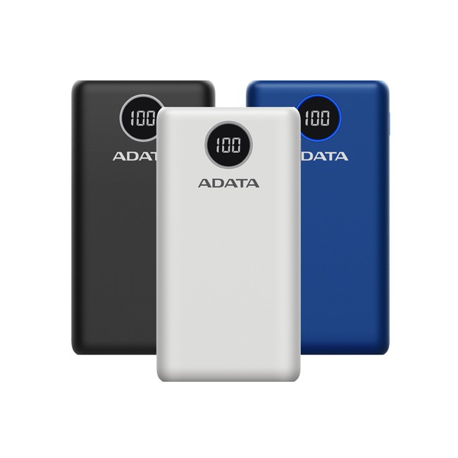 ADATA 威剛 P20000QCD 數位顯示電量 18W PD QC3.0 快充 行動電源 公司貨免運 現貨 廠商直送
