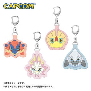 Capcom《周邊》魔物獵人 Chibi Style 刺繡鑰匙圈 多款（卡普空 官方 Monster Hunter）