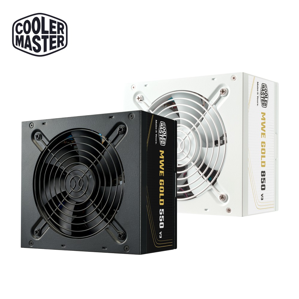 酷碼Cooler Master MWE Gold V3 550W 直出 金牌ATX3.1 電源供應器 廠商直送