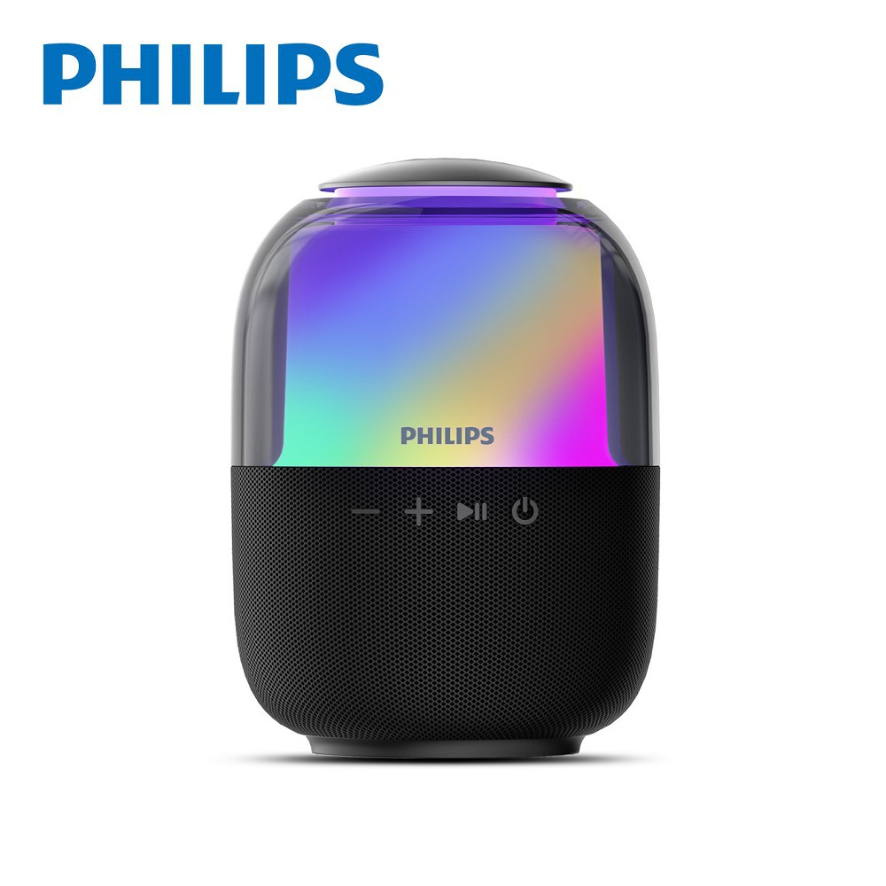 PHILIPS 炫彩RGB強力低音無線藍牙5.3喇叭-TAS2108BK 現貨 廠商直送
