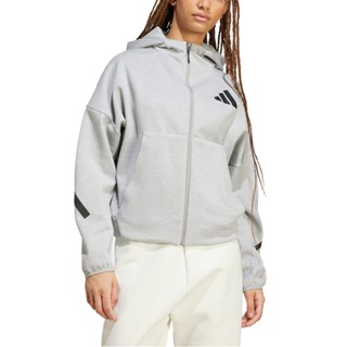 ADIDAS 女 W Z.N.E. FZ 流行 休閒連帽T(長)-JD9593 廠商直送