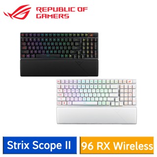 ASUS ROG Strix Scope II 96 RX Wireless 無線電競鍵盤 (RX軸) 現貨 廠商直送