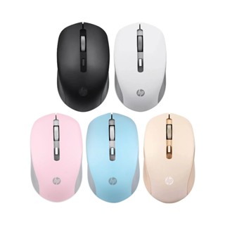 HP 惠普 S1000plus 無線靜音滑鼠 黑 白 粉 青 奶茶 五色任選 現貨 廠商直送