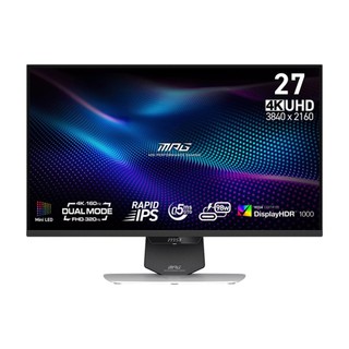 【蝦皮直營】MSI微星 MPG 274URDFW E16M /27吋螢幕/Mini-LED/IPS/雙模式切換 廠商直送