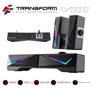 【蝦皮直營】Flashfire V101 電競變形藍芽喇叭 聲霸 soundbar 音響 廠商直送