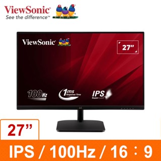 優派VIEWSONIC VA2732-MHD 27吋IPS液晶顯示器(環標) 現貨 廠商直送