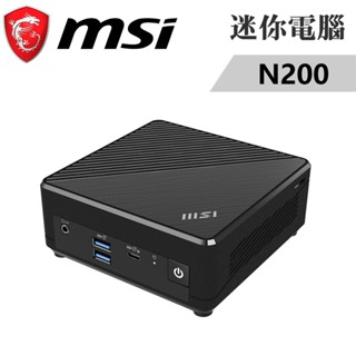 微星 CUBI N ADL-018BTW(N200/FD) 迷你桌上型主機 現貨 廠商直送