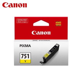 【蝦皮直營】Canon CLI-751 Y 黃色 原廠墨水匣 CLI751 適MG5470 現貨 廠商直送
