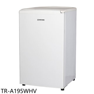 大同95公升單門白色冰箱TR-A195WHV (含標準安裝) 大型配送
