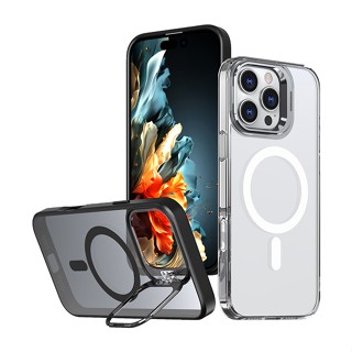 t-phox Apple iPhone 16系列 鏡頭支架磁吸保護殼 雙料殼 磁吸殼 支援MagSafe 廠商直送