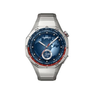 【蝦皮直營】HUAWEI 華為WATCH GT5 Pro 46mm 贈2好禮 鈦空銀-鈦金屬錶帶 公司貨 廠商直送