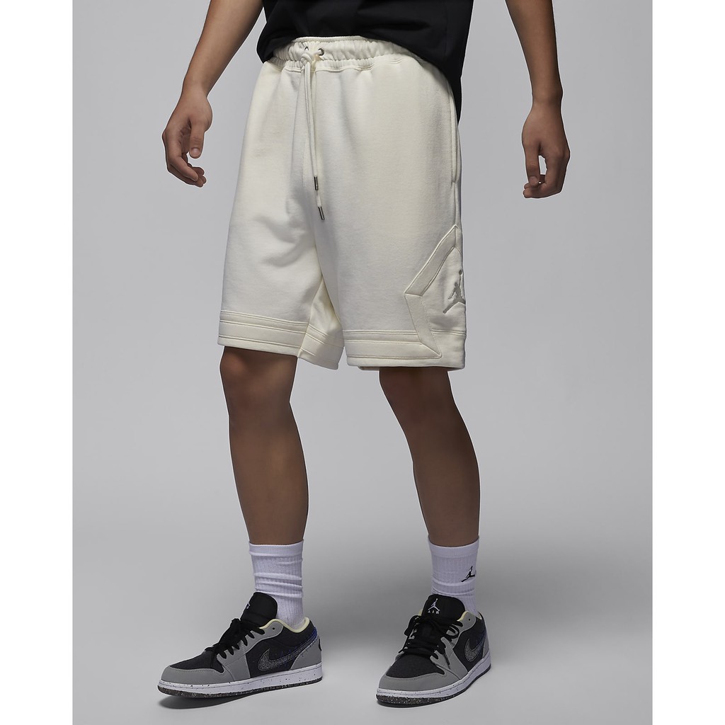 NIKE 短褲 AS M J FLIGHT FLC DMND SHORT 男 FV7258133 白色 現貨 廠商直送