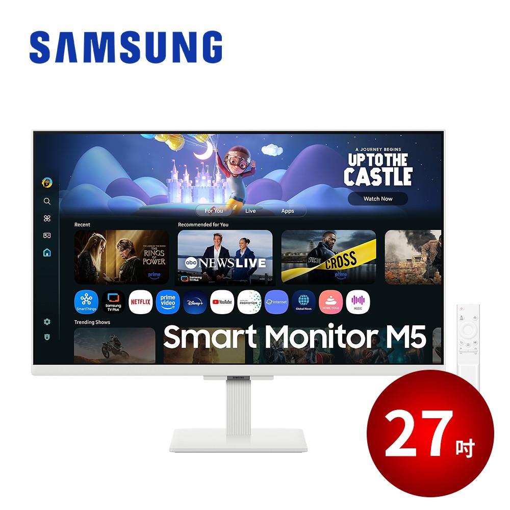 Samsung 27吋智慧聯網螢幕 M5 S27FM501EC 廠商直送