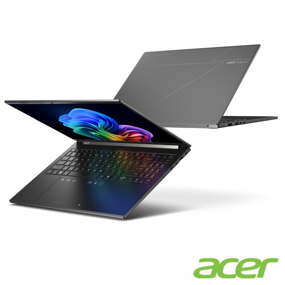 ACER 宏碁 Swift GO SFG16-74-58QT 文書筆電 黑 U5/32G/512G 廠商直送
