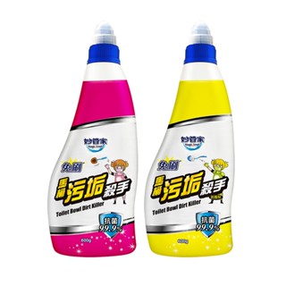 【蝦皮直營特選】妙管家 免刷馬桶汙垢殺手600g(原味/英國梨)
